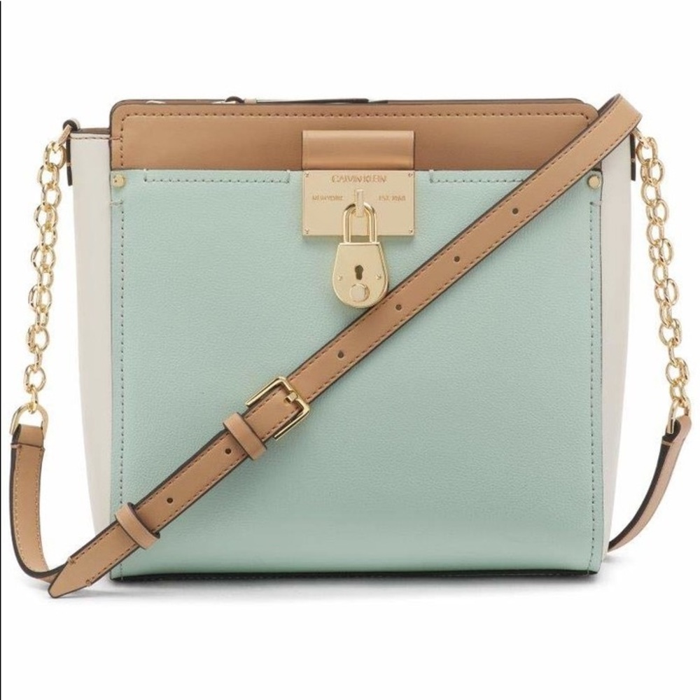 Calvin Klein Camille Organizational Mid size Daytona Crossbody